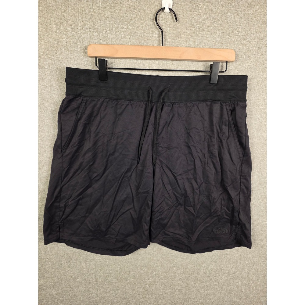 The North Face Womens Wander Shorts Black Athletic Hiking Training L BPG060942